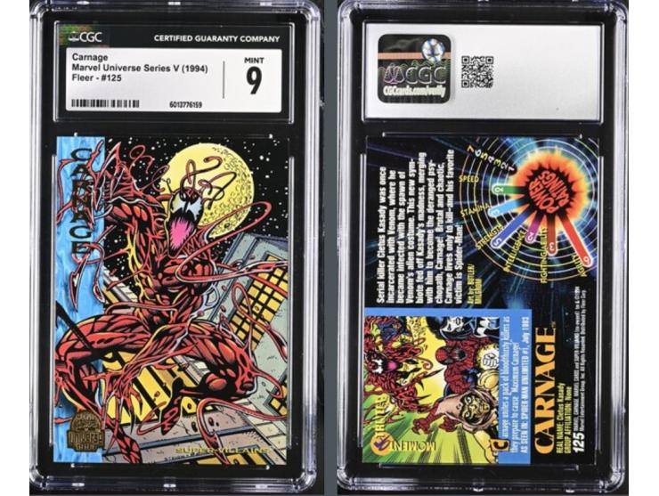 This curated set of four cards is a magnificent visual feast, paying homage to the mutant boom and dark hero sagas of the 199